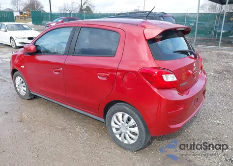2018 Mitsubishi Mirage Es z USA, uszkodzony, nr VIN ML32A3HJ7JH009787